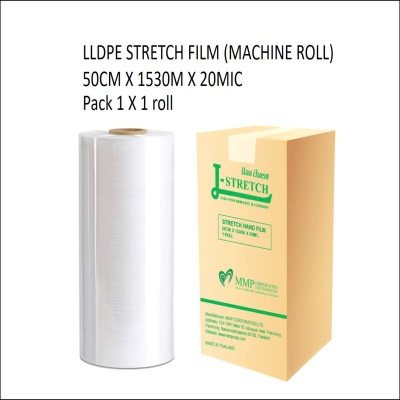MÀNG QUẤN MÁY L - STRETCH 500 MM X 20 MIC X 1530 M