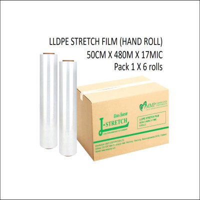 MÀNG QUẤN TAY L - STRETCH 500 MM X 17 MIC X 480 M (LÕI 50MM)